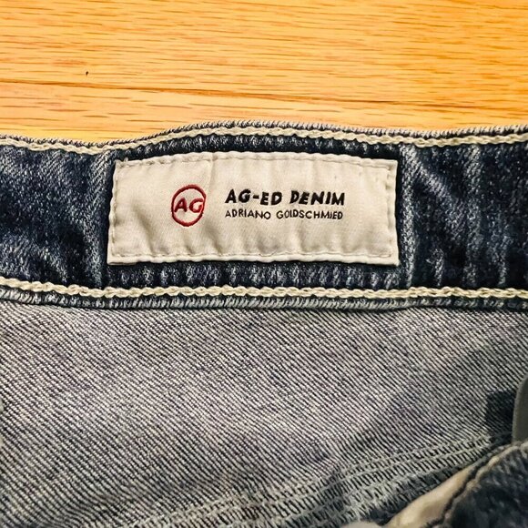 AG Adriano Goldschmeid Farrah High Rise Skinny Ankle Jean Wm Sz 26 Distressed - Picture 9 of 16